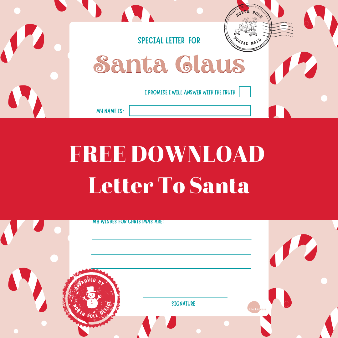 FREE Print at Home - Letter to Santa