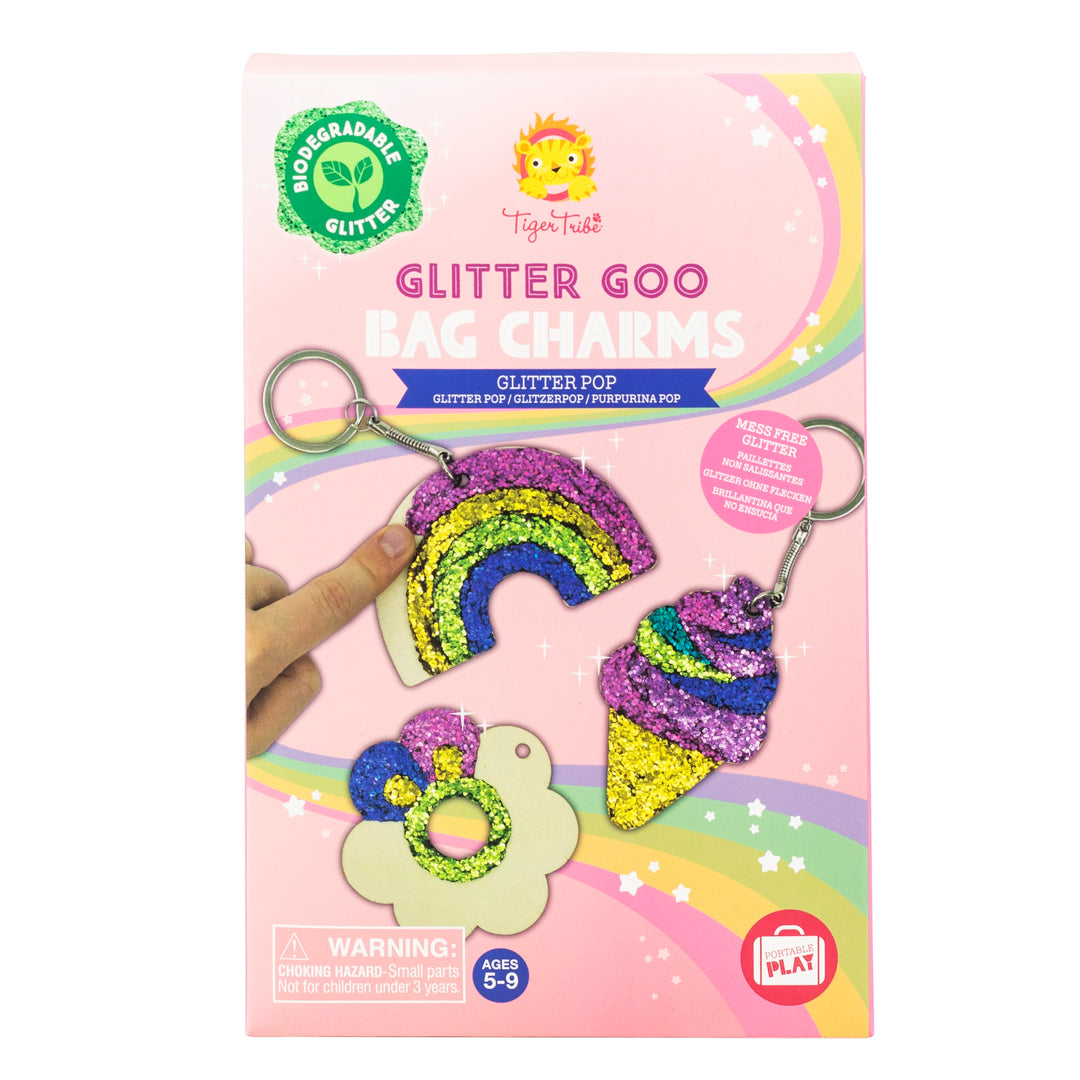 Glitter Goo Bag Charms | Glitter Pop