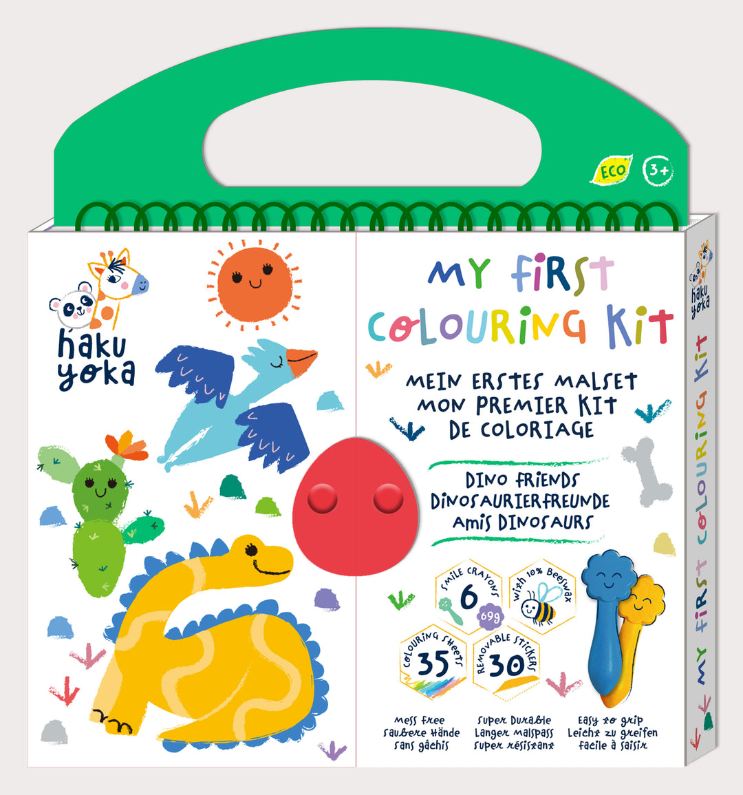 My First Colouring Kit | Dino Friends
