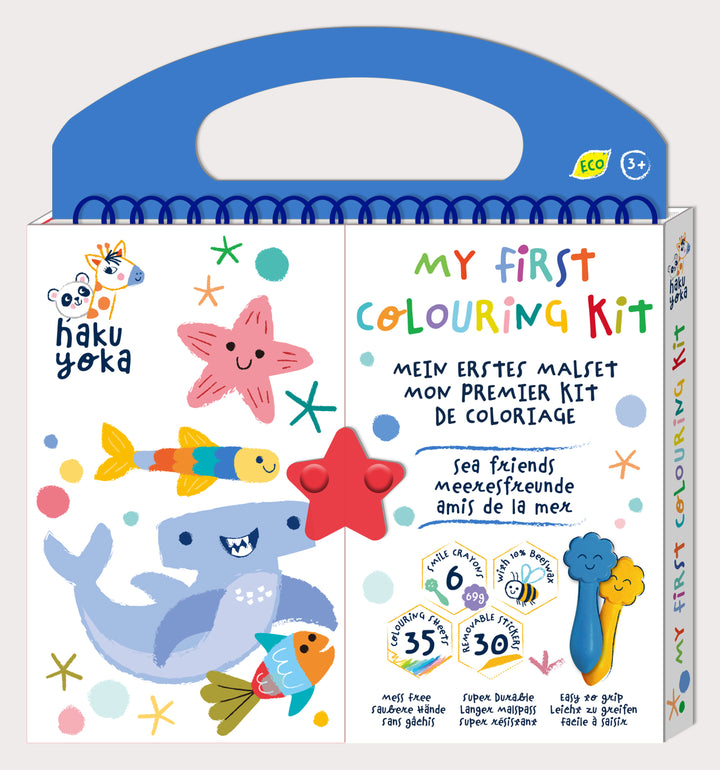 My First Colouring Kit | Sea Friends