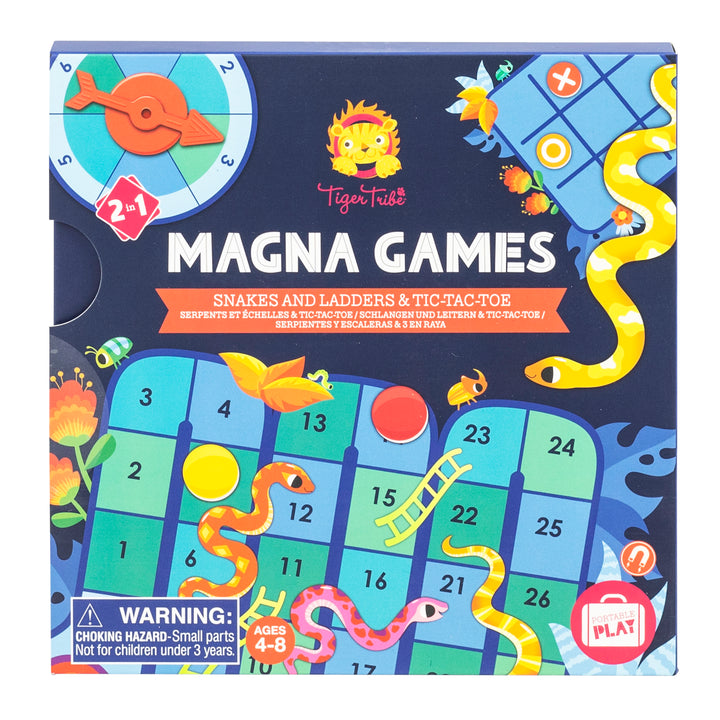 Magna Games | Snakes & Ladders and Tic-Tac-Toe
