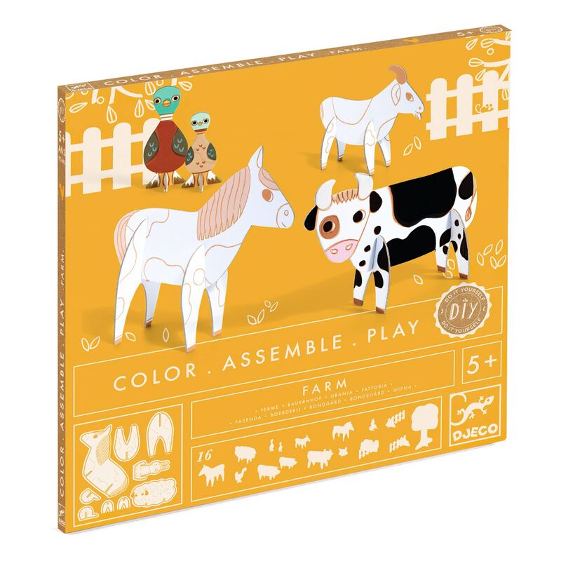 Colour, Assemble, Play | Farm