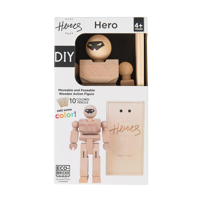 Make Your Own Wood Action Figure Colour Kit