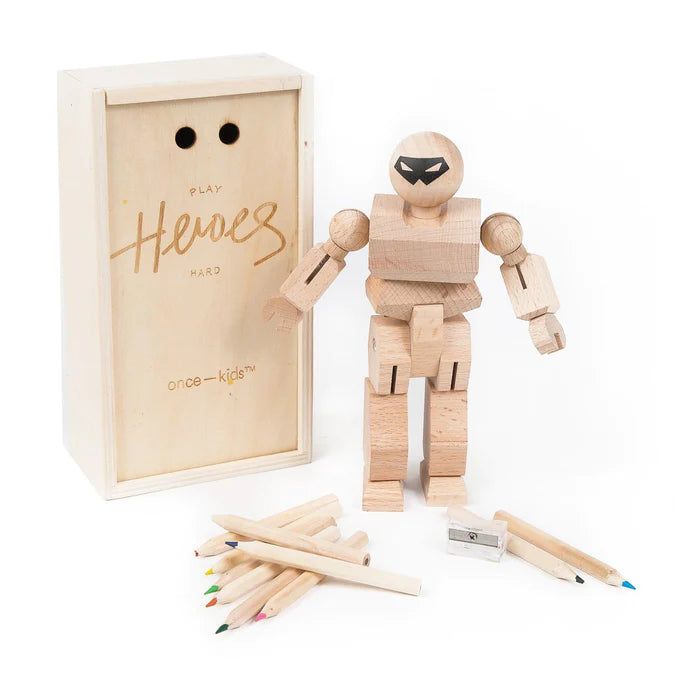 Make Your Own Wood Action Figure Colour Kit