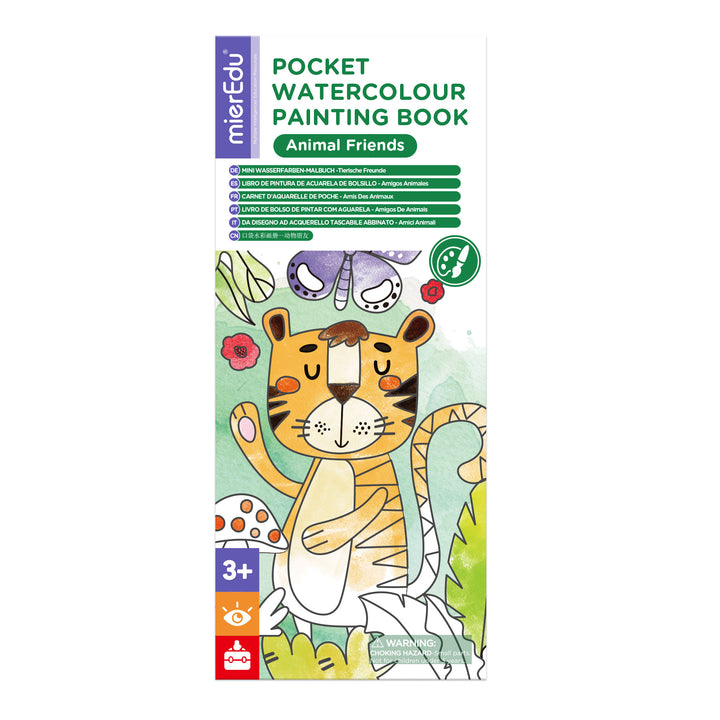Watercolour Painting Book | Animal Friends