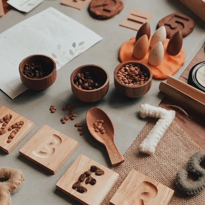 Mini Wooden Bowls | Set of 6