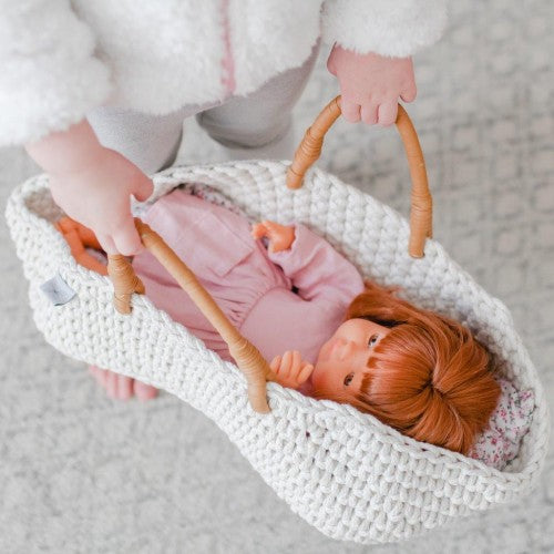 Knitted Basket and Bedding Set | 35-40 cm