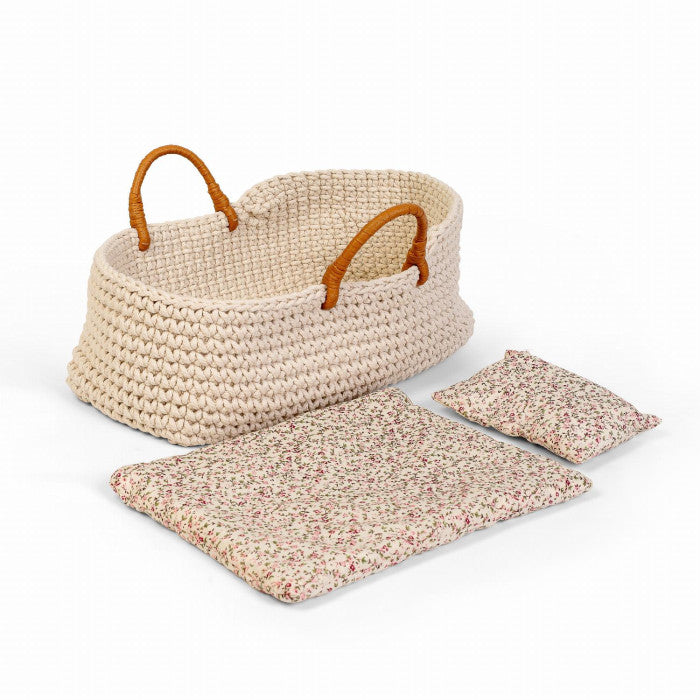Knitted Basket and Bedding Set | 35-40 cm