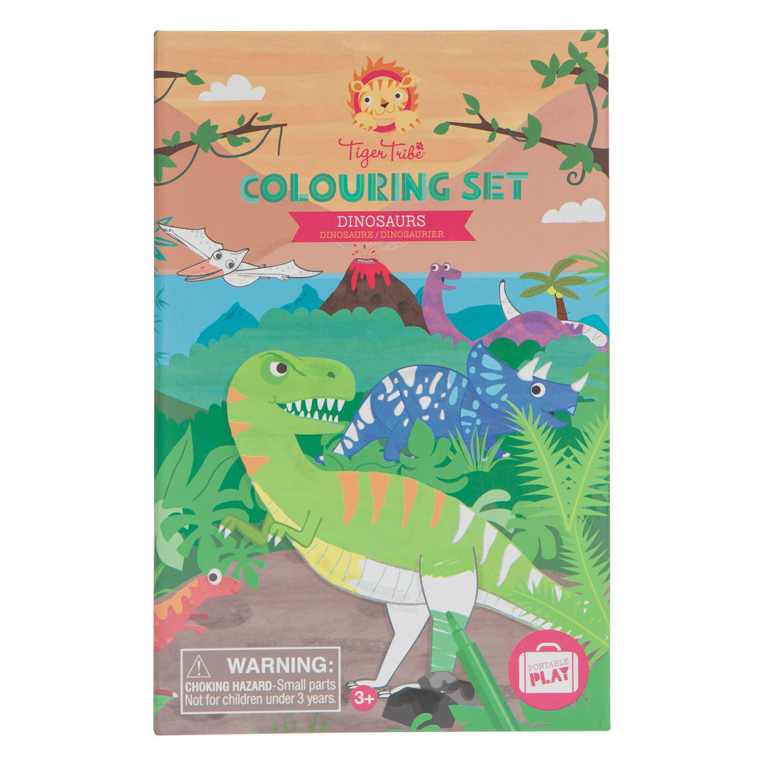 Colouring Set | Dinosaur