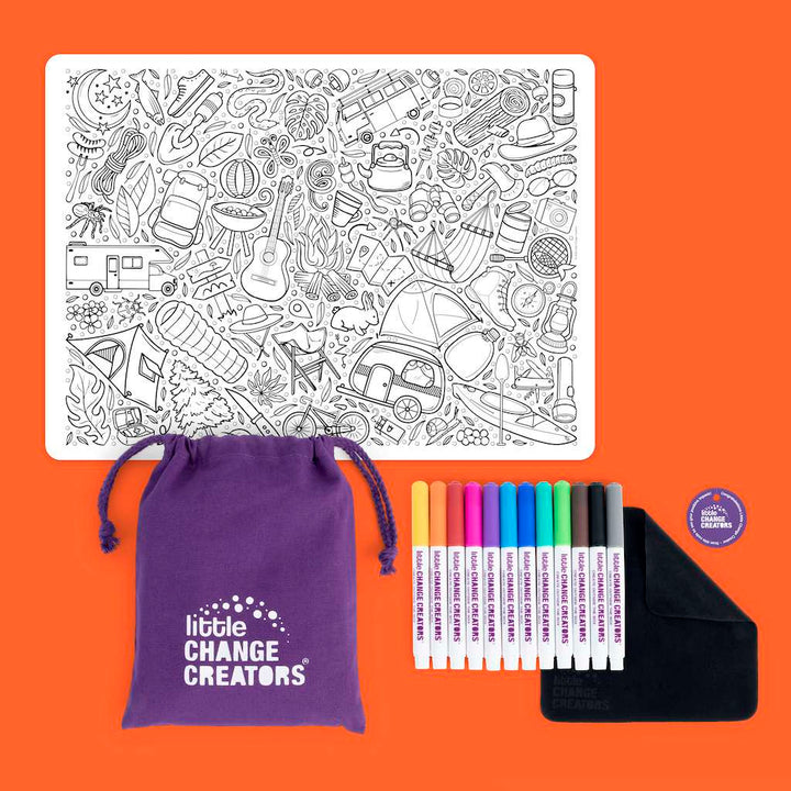 Outback | Re-FUN-able colouring set