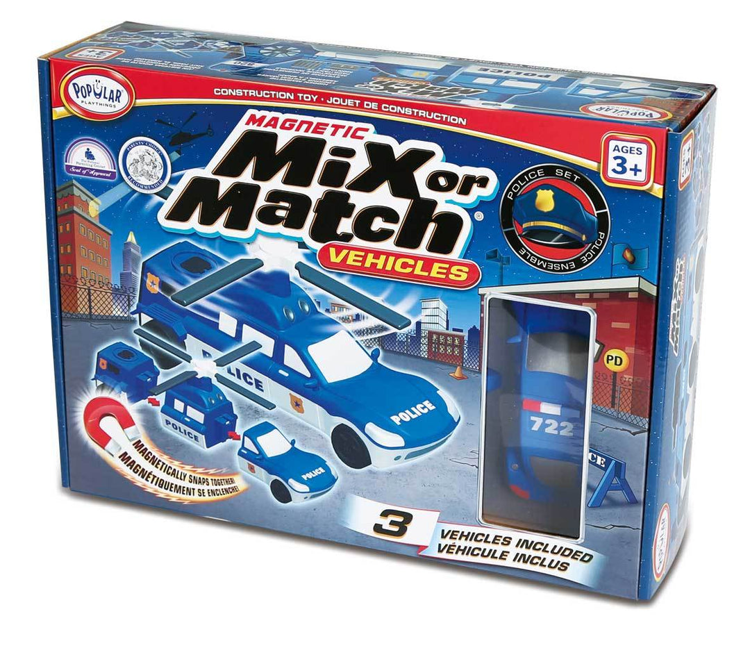 Mix or Match Magnet Vehicles | Police