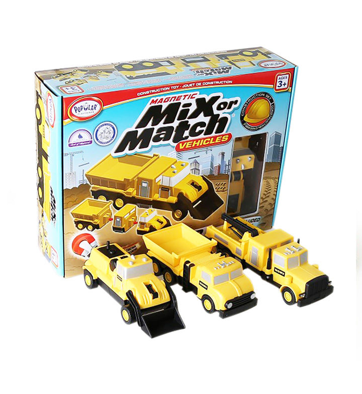 Mix or Match Magnet Vehicles | Construction